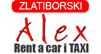 Rent a car Zlatibor i taxi ALEX - Zlatiborski Alex taxi